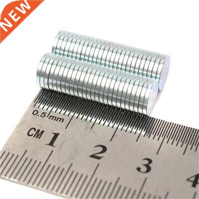 100pcs 8 x 1mm Circular Disc Neodymium Magnets N52 Craft Reb