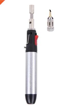 Flame Butane Gas Iron 12ml Filling Capacity Heat Gun Welding