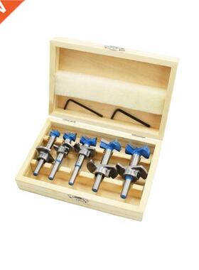 5pcs Adjustable 适用于stner Drill Bits Hinge Hole Opener Bor