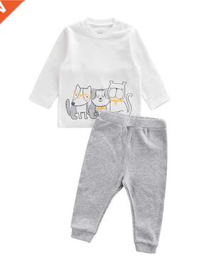 2022 Newborn Cotton Baby Boys Girls Clothes Set Autumn Winte