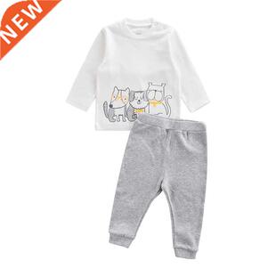 2022 Newborn Cotton Baby Boys Girls Clothes Set Autumn Winte