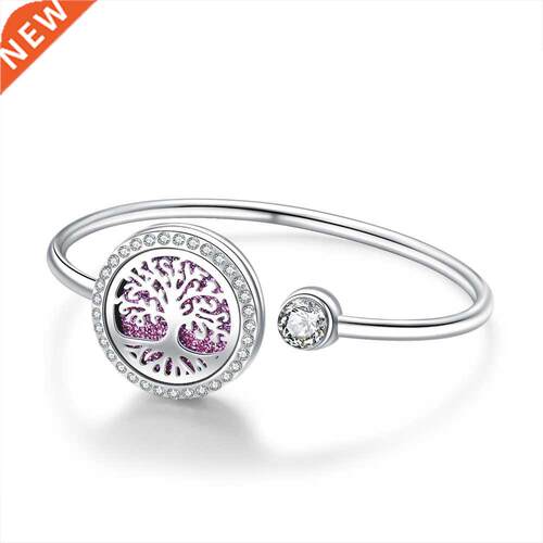 e of Life Stainless Steel Aroma Diffuser Bracelet Perfume Br