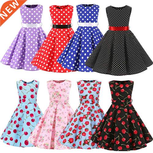 2022 Girls Dress New Summer Denim Clothing Children's Sweet