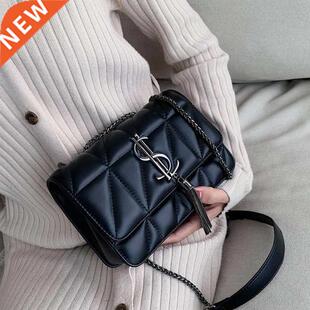 Luxury Brand Handbag Fashion Simple Tassel Square bag Qualit
