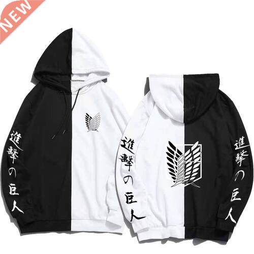 Japan Anime Attack on Titan Print Men Hoodies Sweatshirts Ho