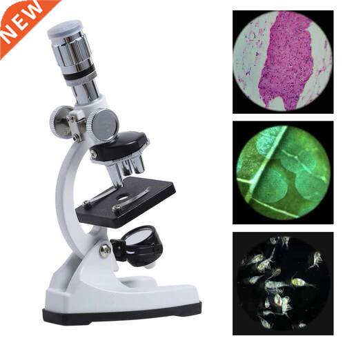 100X 600X 1200X Biogical Microscope Cells Watching Student