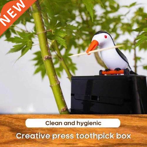 Little Bird Cute Toothpick Container Dispenser Gag Gift