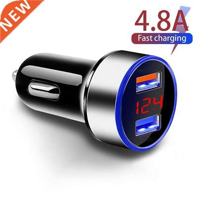 Car Chargers 2 Ports Fast Charging For Samsung Huawei iphone