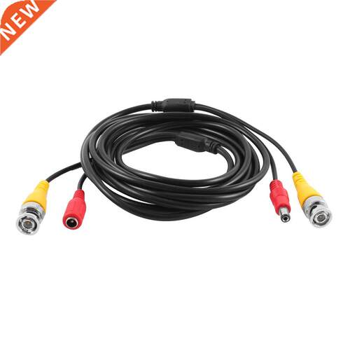Yellow Video BNC Male Red DC Power Jack Male/Female Extensio
