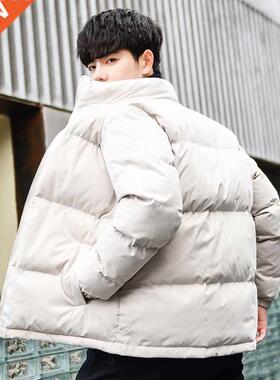 Thicken Men Winter Coat Oversize Parkas Harajuku Korean Styl