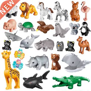 75 Styles Big Size Building Blocks Animal Accessories Figure