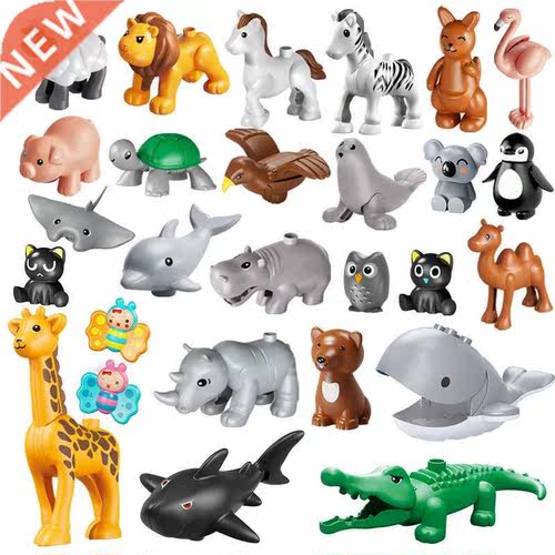 75 Styles Big Size Building Blocks Animal Accessories Figure