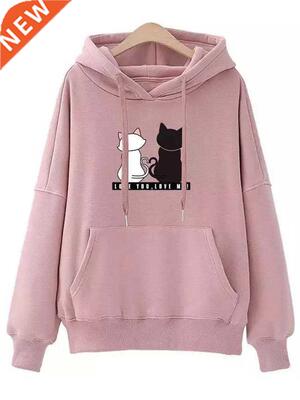 Streetwear Hoodies Women Sweatshirt Autumn Long Sleeve Hoodi