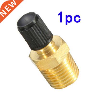 New 1/4 Inch NPT Solid Nickel Plated Brass Air Compressor Ta