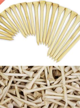 Package of 100 Tees Golf Tees Bamboo Tee Golf Balls Holder 4