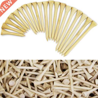 Package of 100 Tees Golf Tees Bamboo Tee Golf Balls Holder 4