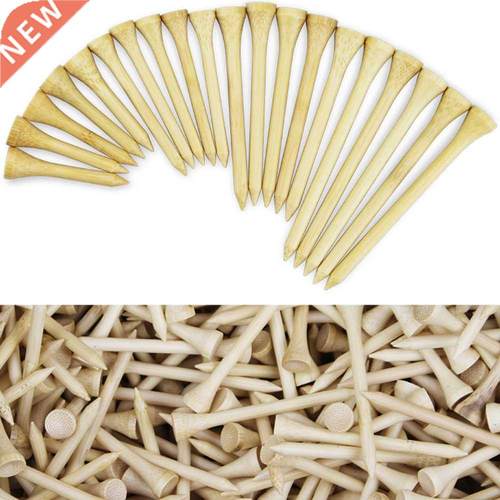 Package of 100 Tees Golf Tees Bamboo Tee Golf Balls Holder 4