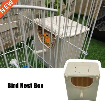Bird Nest Box Bird Cage Mount Nesting Box Plastic Parakeet H