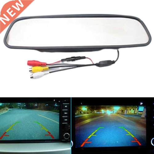 Cr 4.3 Inch Rerview Mirror Cr Monitor Wterproof Cmer
