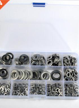 395Pcs Box-packed A2-70 Copper Alloy O-type Gasket Sealed Wa