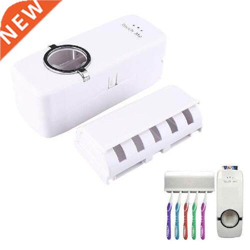 2pcs/Lset Holder Automatic Toothpaste Dispenser Auto