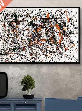Famous Jackson Pollock Abstract twork Poster Graffiti Pai