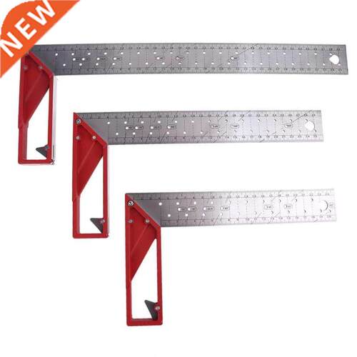 Woodworking L Square Ruler 40cm Stainless Steel Right Angle