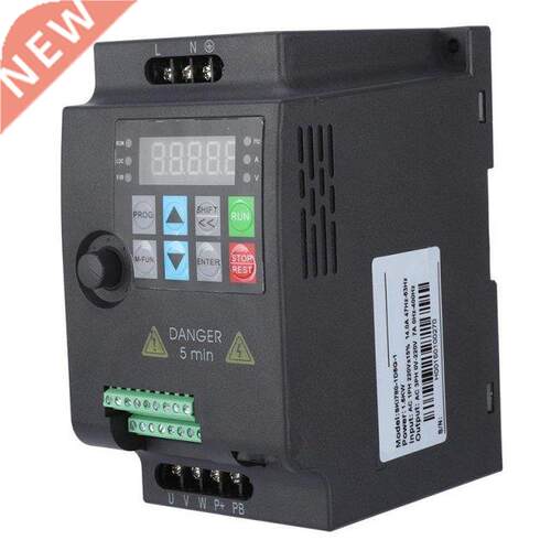 VFD Inverter 0.75/1.5/2.2kW Frequency Converter  Phase Inpu
