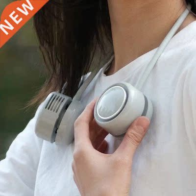Portable Neck Fan Cooling Folding Fan Air Cooler USB