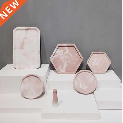 Concrete tray Silicone mould hexagons round square heart sha