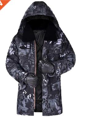 Men's Winter Cotton Coat Double-Layer Thickened Cold Proof A