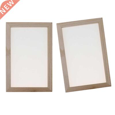 2 Pieces 20x0cm Paper Making Screen Frame Paper Making Kit