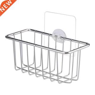 304 Stainless Steel Kitchen Sink Drain Basket Sponge Rag Ste