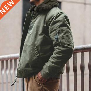 Maden Wnter B15 Jackets Men Amercan Retro Bomber Ar Force