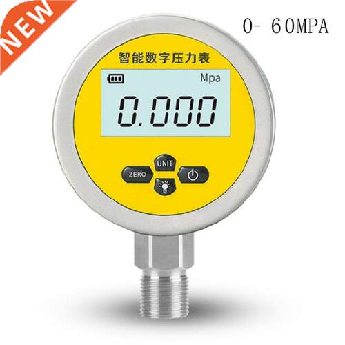 Digital Hydraulic Pressure Gauge 0-60MPa 5 Units 3.15