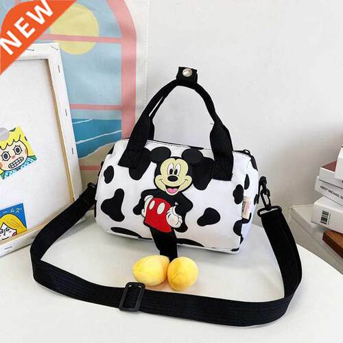 2021 New Shoulder Bags Cartoons Mickey Mouse Nylon Bag Wome