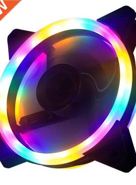 12cm AURA RGB 12V 4PIN Case Fan Quiet PC Radiator CPU Cooler