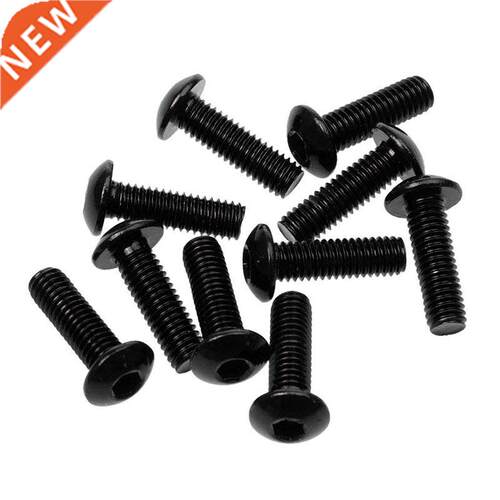 16 x 5mm 10pcs Fasteners Scre Bolts License Plate Fixed Wi
