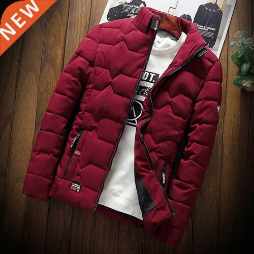 2021 Autumn Winter Mens Cotton Padded Jackets Men's