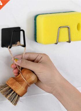 Stainless Steel Sponges Holder Drain Drying Rack Self Adhesi