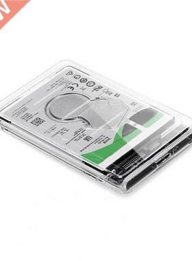 Transparent Enclosure 2.5 Inch USB .0 to SATA HDD Case USB