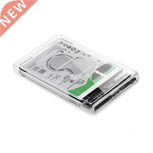 Transparent Enclosure 2.5 Inch USB .0 to SATA HDD Case USB
