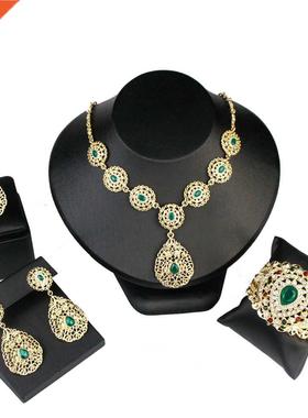 Sunspicems Algeria Morocco Bridal Jewelry Sets For Women Cry
