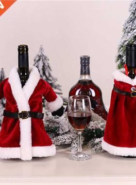 Christmas Wine Bottle Cover Merry Christmas Decor Holiday Sa