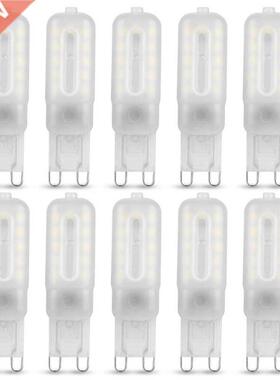10 G9 LED lamp 5W, Bombubilla LED bulb G9 cold white 6000K A