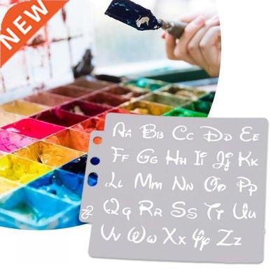 Pre-drawing lace ruler drawing obscured openwork letter temp