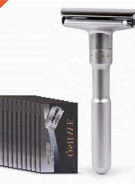 qshave adjustable safety razor double edge classic safety ra