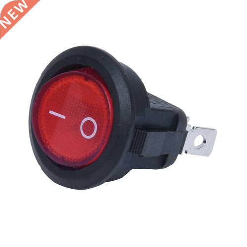 Rocker Switch Bipolr ON OFF Red 3 Pins 220V