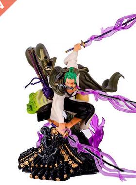 20CM Roronoa Zoro Figurine One Piece Anime Action Figure Adu