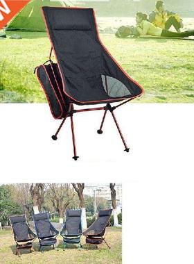 Portable Collapsible Moon Chair Fishing Camping BBQ Stool